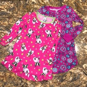 2 girls size 6 nightgowns